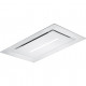 MEPAMSA Campana techo  CIELO 90 CRISTAL BLANCO, 1100426080, 90 cm, Blanco